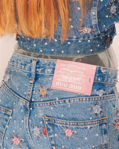 miu miu jeans levis